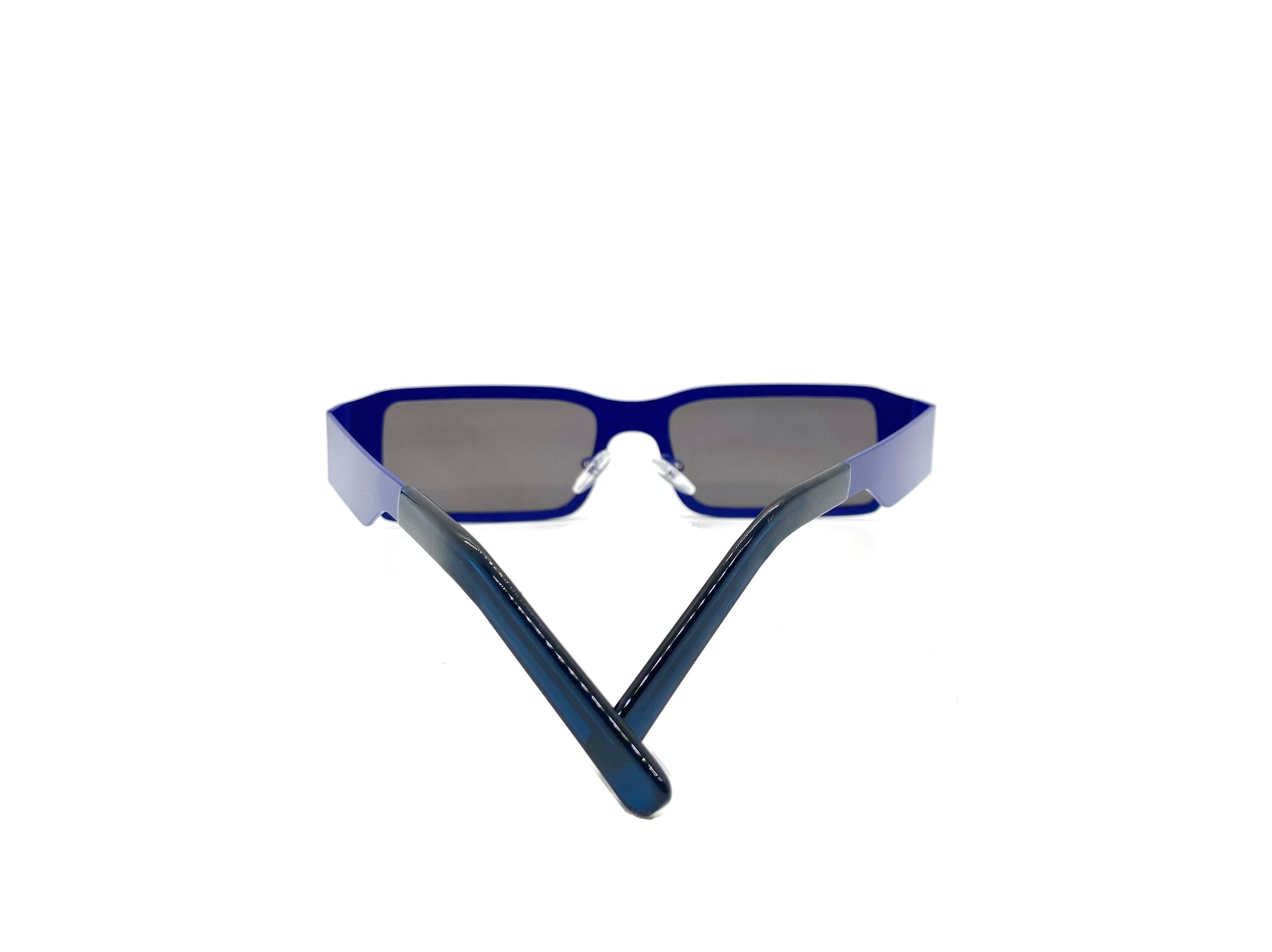 True Blue Rectangle Sunglasses