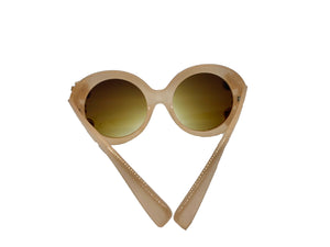 70’s Peach Round Sunglasses