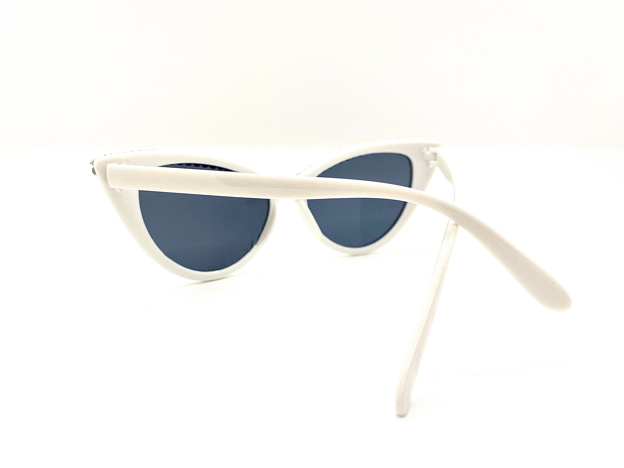 Ultimate Black Stripe Cat Eye Sunglasses