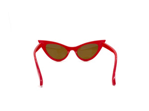 Red Cat Eye Sunglasses