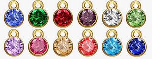Initial Braclet with Birthstone