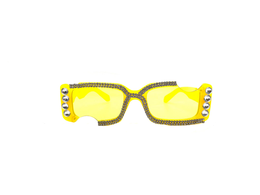 Cut It Out Rectangle Sunglasses