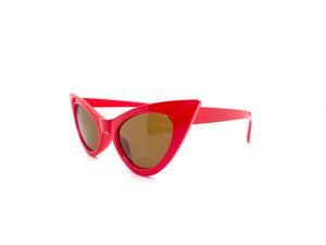 Red Cat Eye Sunglasses